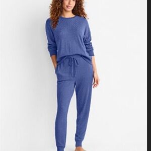state of day cable jogger pajama set